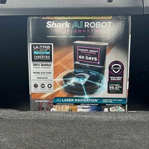 shark AI robot self-empty XL